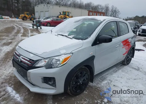 2024 Mitsubishi Mirage Black Edition/Ralliart/Se from USA, damaged, VIN ML32AWHJ3RH015650